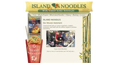 Desktop Screenshot of islandnoodles.com